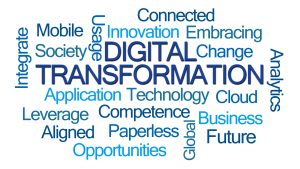 Digital Transformation Word Cloud 