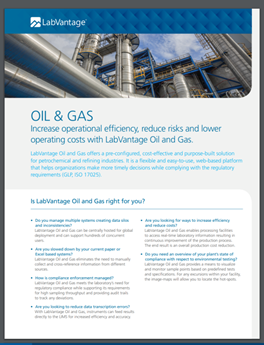 LabVantage Oil and Gas Whitepaper