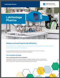LabVantage Pharma Brochure Thumbnail