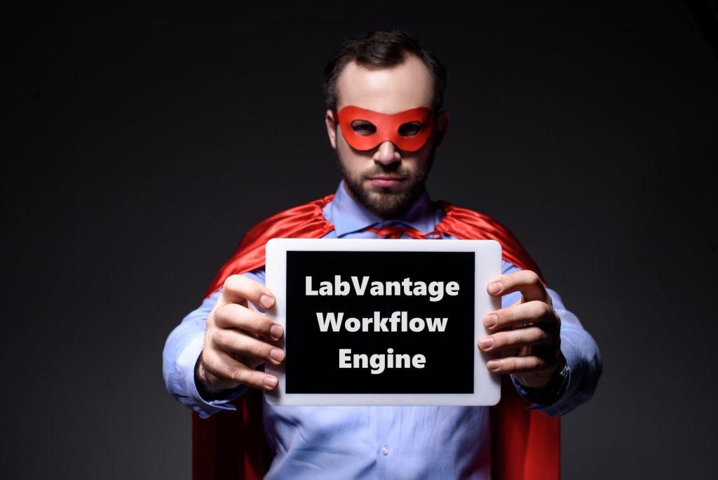 LabVantage workflow superhero