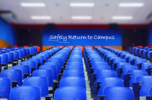 Lecture hall safely return to campus