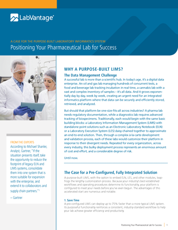Positioning Your Pharmaceutical Lab for Success