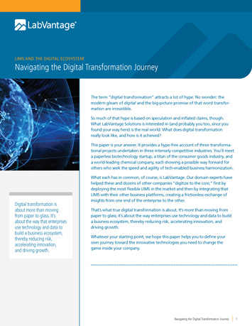 Navigating the Digital Transformation Journey