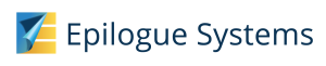 epilogue logo e and logotype